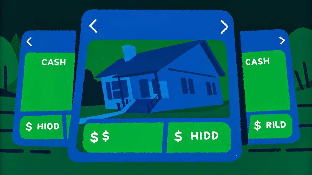 Digital marketplace showing multiple competing cash offers for a home.