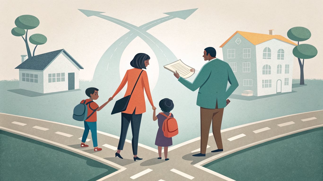 Illustration of diverse individuals representing different real estate buyer and seller situations.