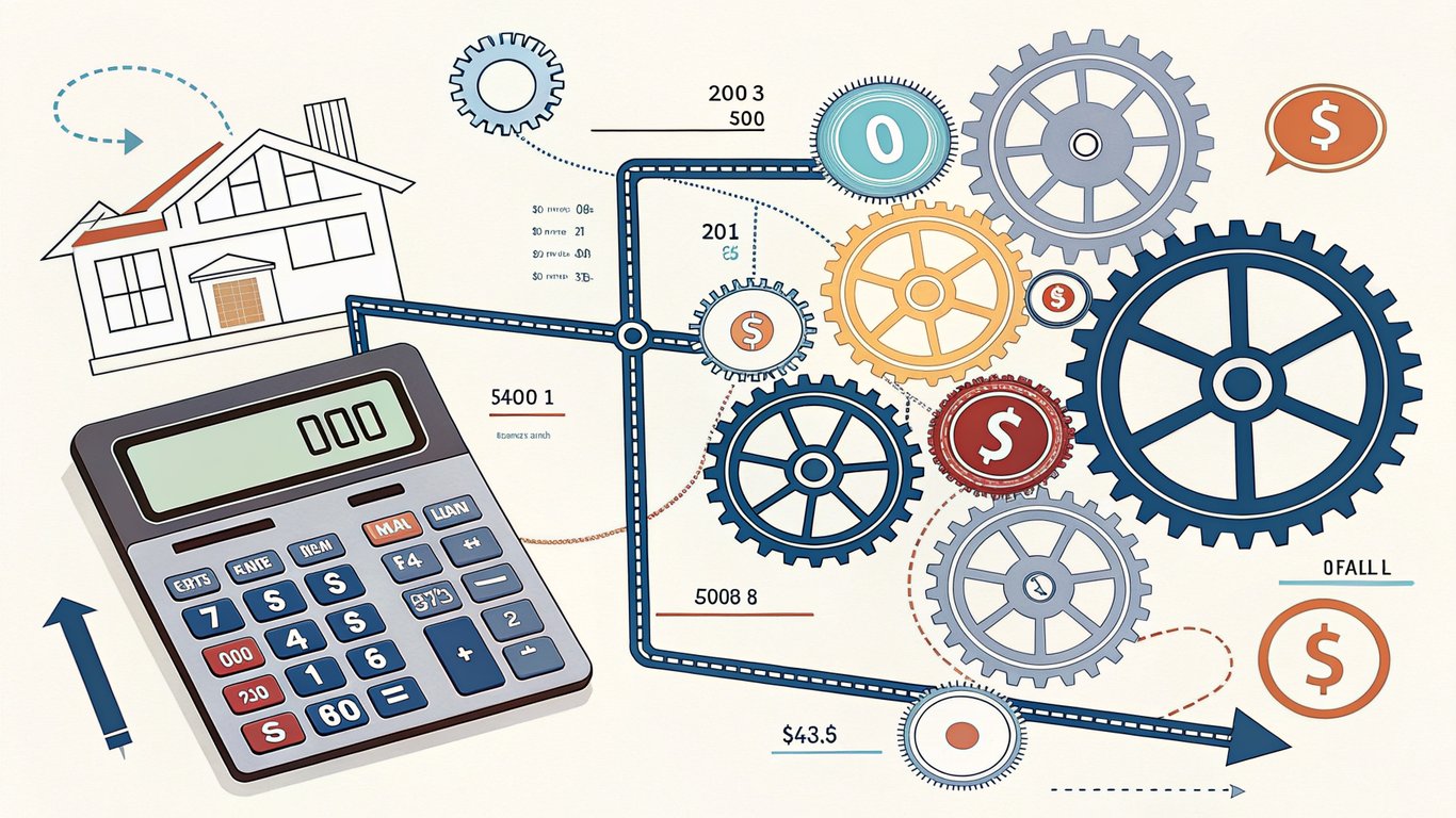 Systematic deal analysis framework with calculator and gears